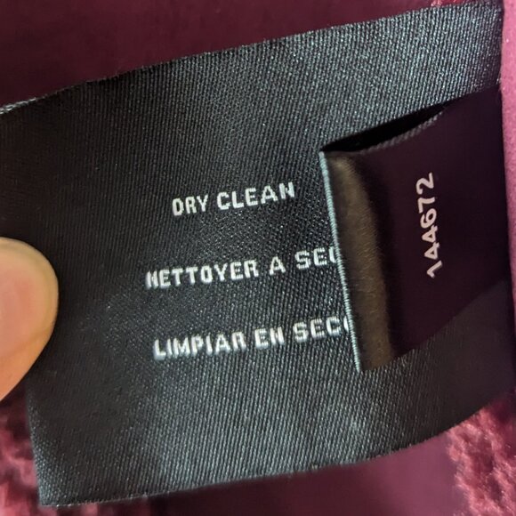 Michael Kors Burgundy Coat - BRAND NEW XS - Picture 4 of 10